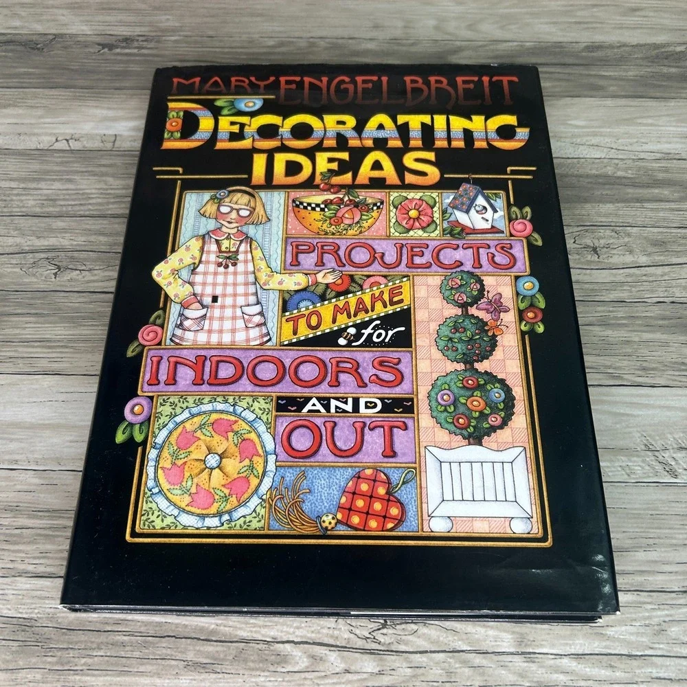 Mary Engelbreit Decorating Ideas Book Projects to Make for Indoors and Out